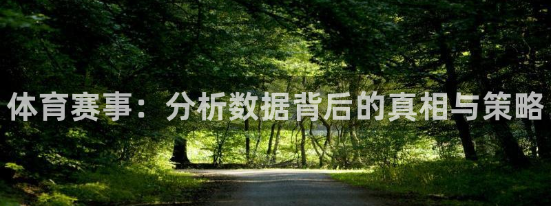 体育赛事：分析数据背后的真相与策略